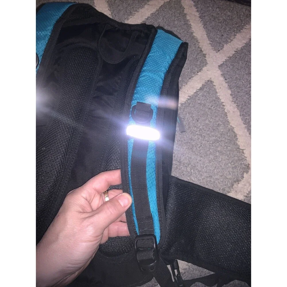 Mothybot Hydration Backpack 2L Insulated Water Bladder Aqua Blue Hiking Festival